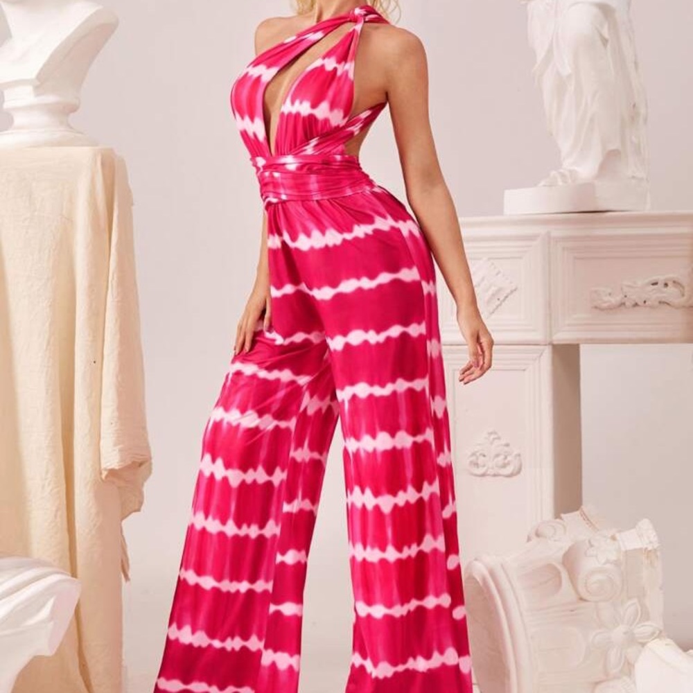 TIE DYE JUMPSUIT